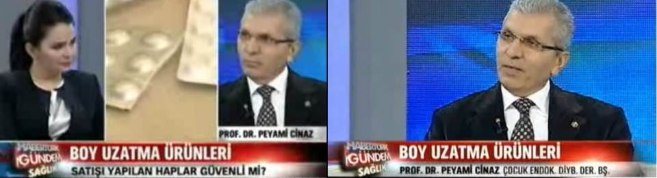 Prof. Dr. CİNAZ Haber Türk Televizyonu Gündem Sağlık Programına Katıldı